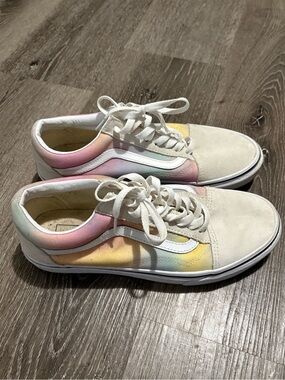 Vans Pastel Rainbow Lace Up
